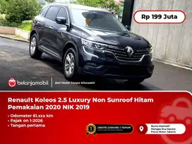 TERMURAH !! RENAULT KOLEOS 2.5 LUXURY NON SUNROOF 2019 / 2020 HITAM