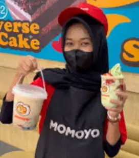 MOMOYO Lowongan Crew Wanita Barista Ice Cream Jakarta