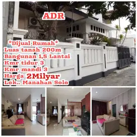 Dijual Rumah Manahan Solo