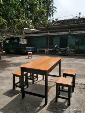 PROMO MEJA KURSI CAFE MURAH