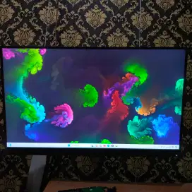 Monitor LED Lenovo 27 inch + bracket dinding