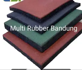 Karpet Karet Anti Slip /Rubber Mat Gym/ukuran 50x50x2 cm