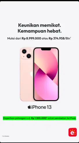 Ready Iphone 13 Resmi Ibox