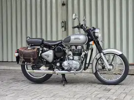 Moge Classic Royal Enfield 350 Gun Metal th 2018 Odo 7rb Siap Turing