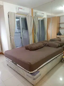 Disewakan  studio Apartemen Cosmo terrace, 30 m2, furnish, view timur