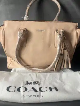 Preloved Tas Coach kulit asli