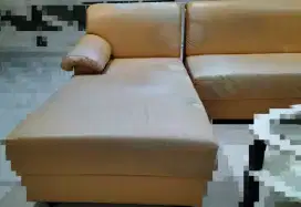 Sofa 1 set (sofa duduk panjang dan sofa untuk rebahan)