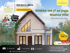 Dijual Rumah Super Mewah 500 Jtan area Gamping