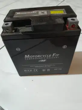 Aki motor bekas