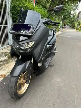 Jual new Nmax ABS 2020 low KM