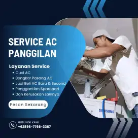 service AC Bongkar Pasang service kulkas bergaransi