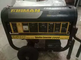 Di jual genset Firman second