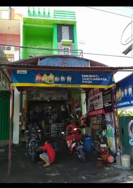 Dijual Bangunan Toko + Sarang burung Lt.2 (wilayah strategis)jl.A.yani