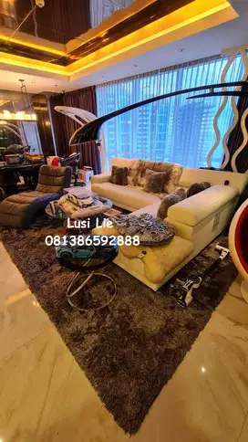 Apartemen pantai mutiara full furnished interior mewah,harga murah