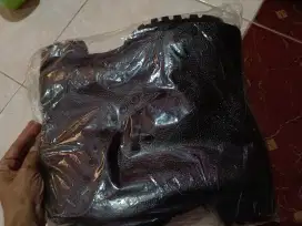 Sepatu PDL pria bahan kulit jeruk
