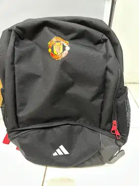Tas Ransel Backpack Manchester United Adidas Original - Hitam