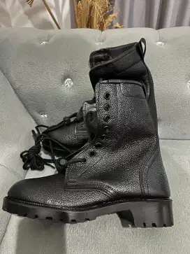 SEPATU PDL KULIT JERUK TNI