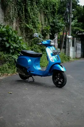 PIAGGIO VESPA MATIC S 125 3VIE 2015 BIRU DOFF BERGARANSI