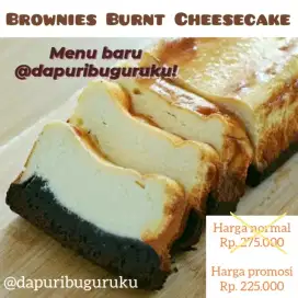 Brownies Burnt Cheesecake