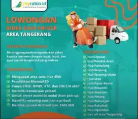 (Wajib memiliki SIM C aktif ) Lowongan kerja 2025 Myrobin EXPRESS