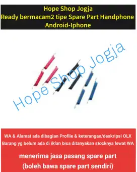Tombol Volume/On off Luar Xiaomi Redmi 5+ (plus)/7/7A-8-8A-8A Pro/9/9A