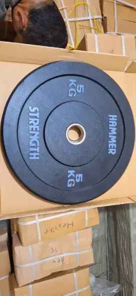 Plate rubber beban plate alat angkat beban ecer/set