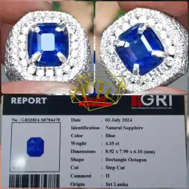 BLUE SAPPHIRE SRILANKA 4.35CARAT