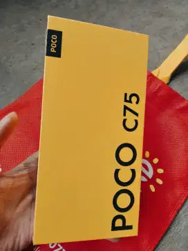 POCO C75  RAM 6/128 JUAL MURAH AJA ADA NOTA