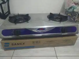 kompor sanex 2 tungku jual cepat@ dramaga bogor