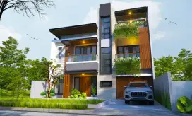 Jasa arsitek Desain rumah RAB IMB PBG interior Free Survey