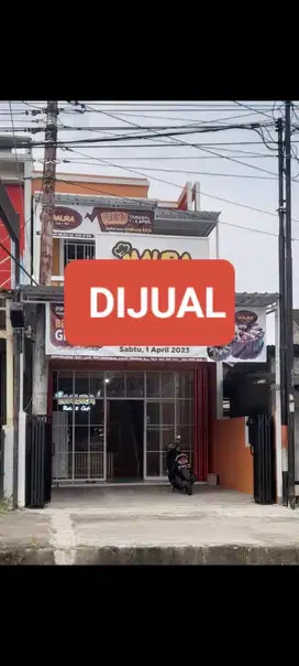 Dijual rumah dan Ruko lantai 2