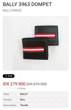 Jual Dompet Bally