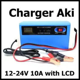 charger aki 12/24v 10A mobil truk dll