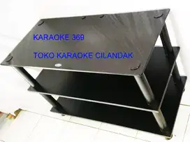 rak meja audio karaoke 1meter