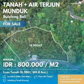 Dijual Tanwh Munduk Di Buleleng