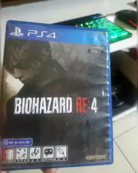 BD/Kaset PS4 PS5 RESIDENT EVIL 4: REMAKE Original Fullset.