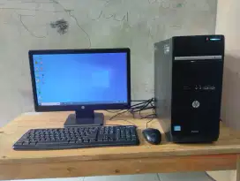 1set komputer core i3 ram 4GB HDD 500GB Monitor 19inc tinggal pake