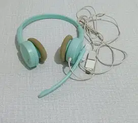 Headset XP-1U Hijau Tosca