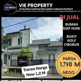 MURAH BANGET RUMAH BUKITGOLF CIBUBUR LUAS TANAH 165 BUKIT GOLF