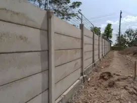 Pagar Dinding Pembatas dari Beton