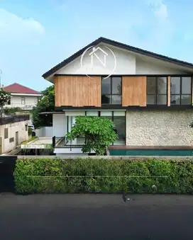 DIJUAL RUMAH KEMANG  MODERN TROPUCAL HOUSE