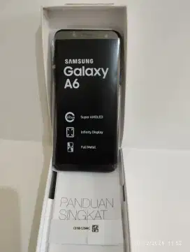 Samsung A6 2018 (bekas) kondisi bagus