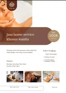 Jasa home servis perawatan muka