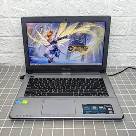 Laptop Gaming Desain ASUS X450C Intel Core i3 Ram NVIDIA RAM 10 GB