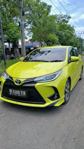 YARIS GR SPORT MATIC 2021 KUNING LEMON LEMON