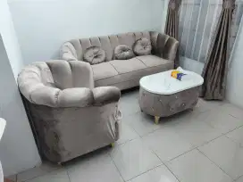 SOFA MEWAH MODEL KERANG