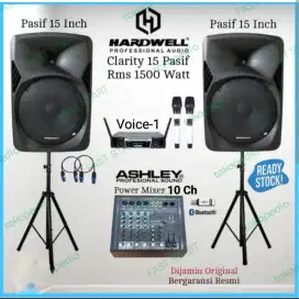 Paket Sound System siap bunyi, barang mewah harga terjangakau