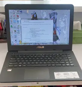 Laptop Asus X454Y AMD E1 Ram 6GB siap pakai