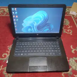 Laptop HP 14-G006AU Prosesor Core i3 Gen 4 Ram 8GB SSD 80GB Dual VGA