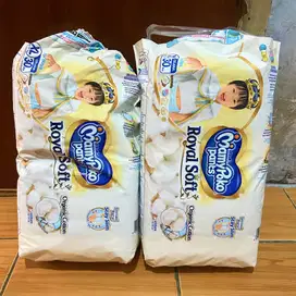 Pampers MamyPoko Pants Royal Soft XL isi 30 pcs dan sisa 21 pcs